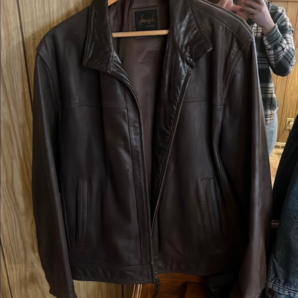 Joseph Brown Leather Jacket